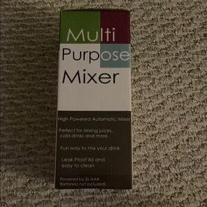 Multi Purpose Mixer